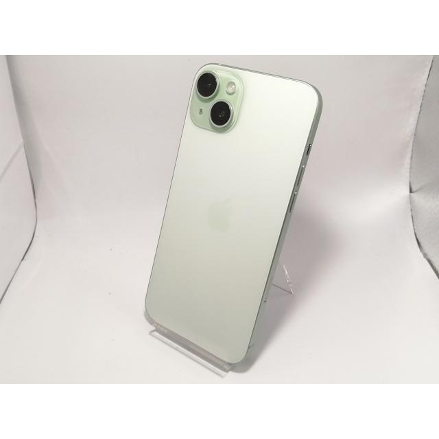 中古】Apple 国内版 【SIMフリー】 iPhone 15 Plus 256GB グリーン 