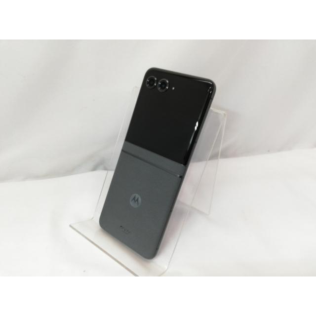 中古】MOTOROLA 国内版 【SIMフリー】 motorola razr 50 コアラグレイ