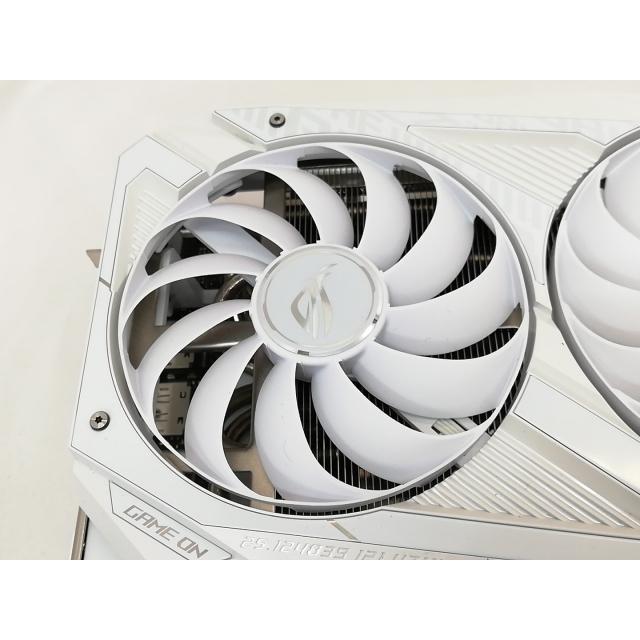 中古】ASUS ROG-STRIX-RTX3080-O10G-WHITE-V2 RTX3080(LHR)/10GB(GDDR6