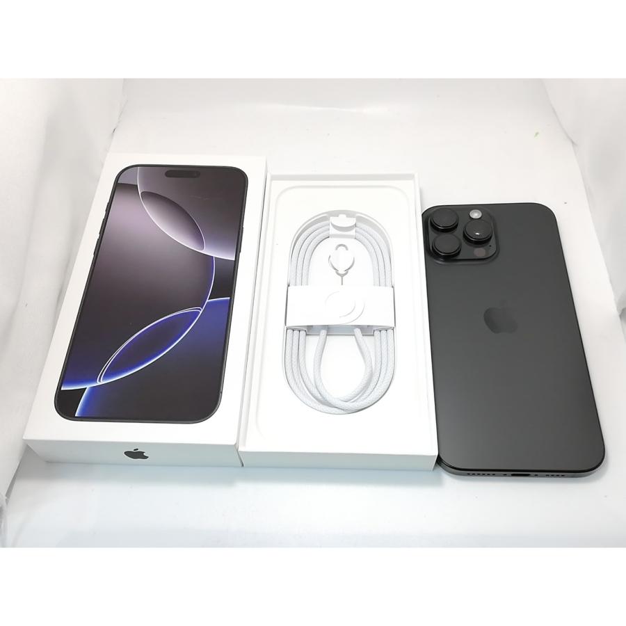 国内版 【SIMフリー】 iPhone 16 Pro Max 256GB ブラックチタニウム MYWG3J/A【川崎】保証期間１ヶ月【ランクA】 【Neural】