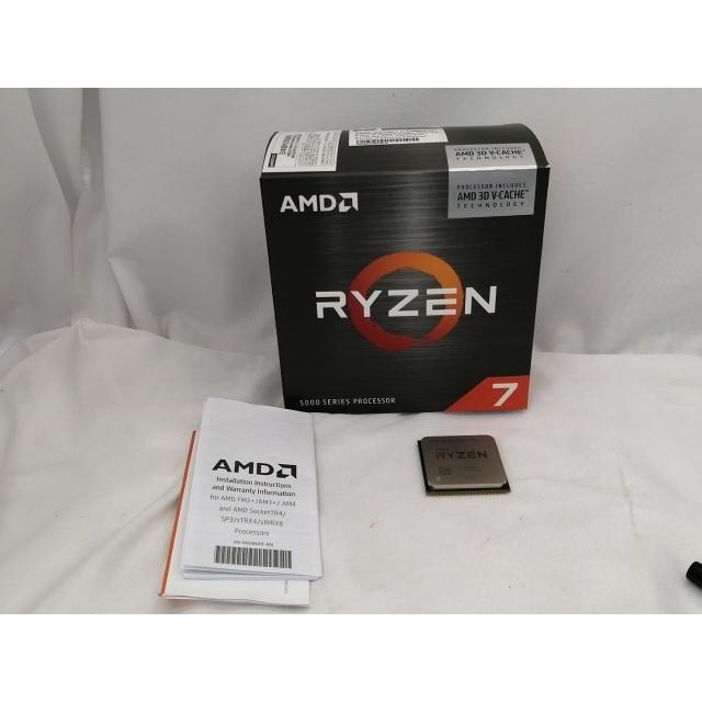中古】AMD Ryzen 7 5700X3D (3GHz/TC:4.1GHz) BOX AM4/8C/16T/L3 96MB