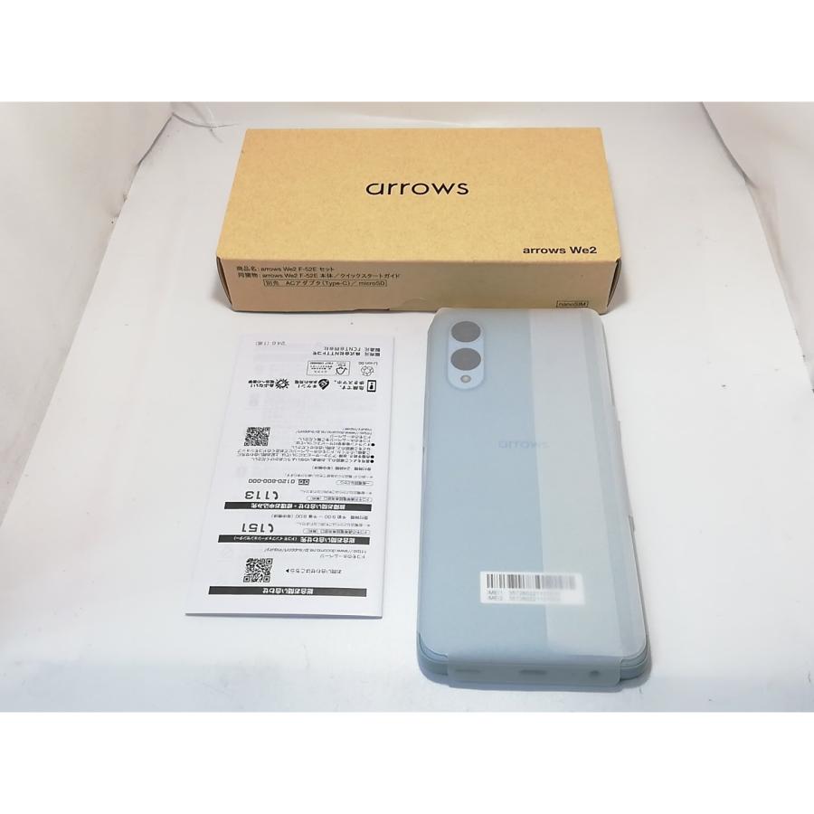未使用】FCNT docomo 【SIMフリー】 arrows We2 ライトブルー 4GB 64GB
