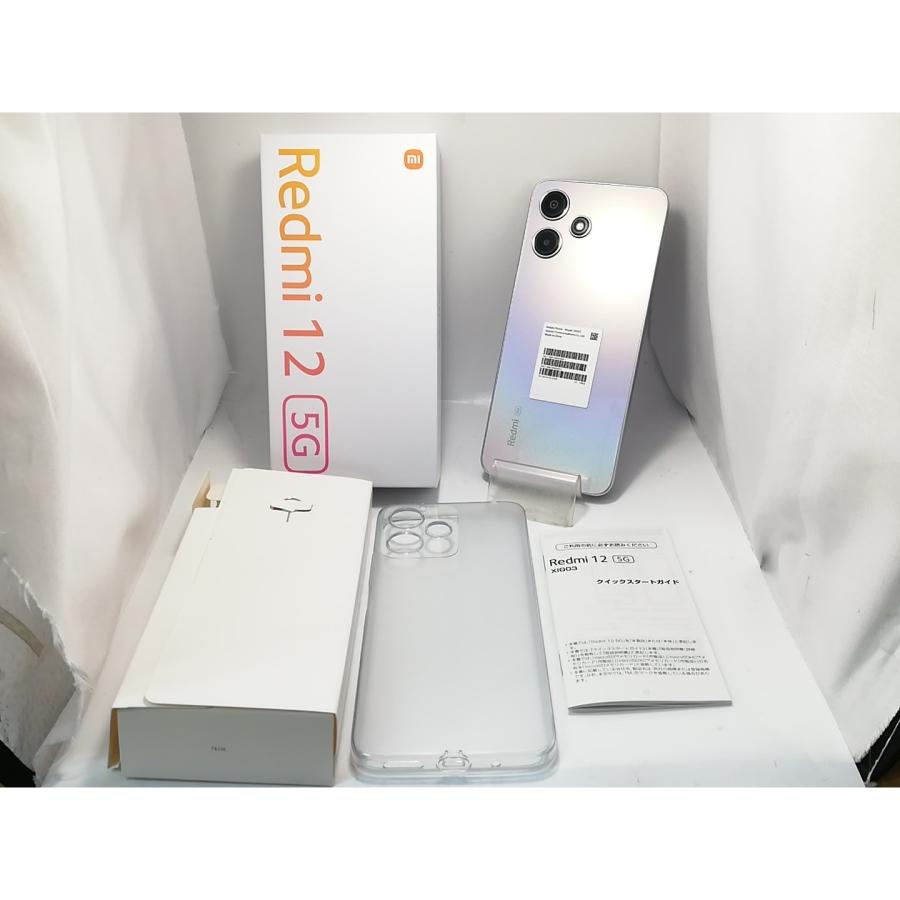 中古】Xiaomi au 【SIMフリー】 Redmi 12 5G 4GB 128GB ポーラー