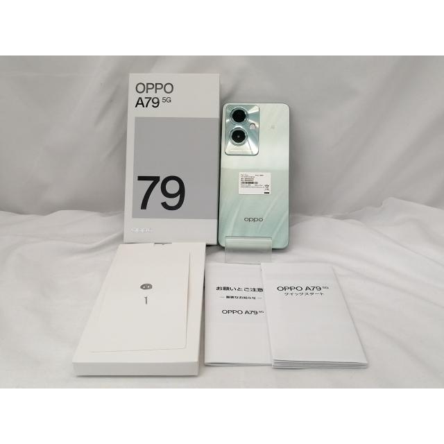 中古】Oppo ymobile 【SIMフリー】 OPPO A79 5G 4GB 128GB グロー