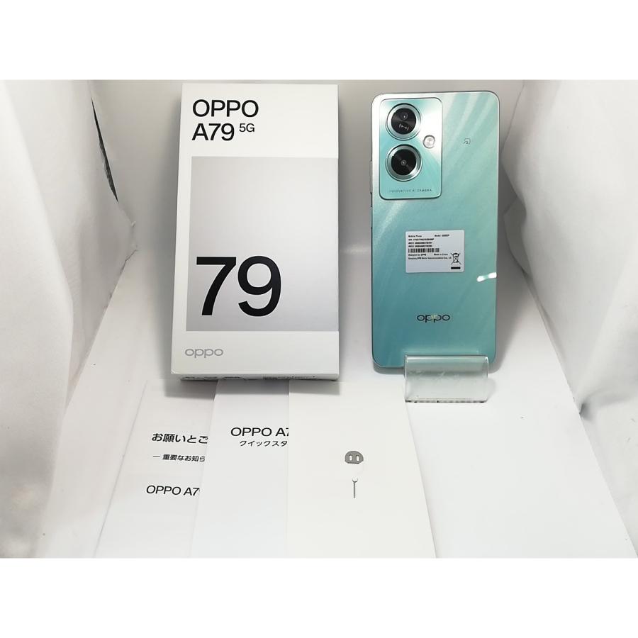 中古】Oppo ymobile 【SIMフリー】 OPPO A79 5G 4GB 128GB グロー