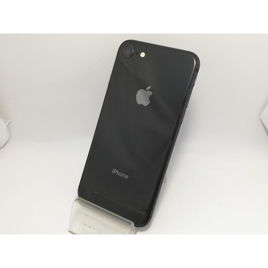 中古】Apple au 【SIMロック解除済み】 iPhone 8 64GB スペースグレイ