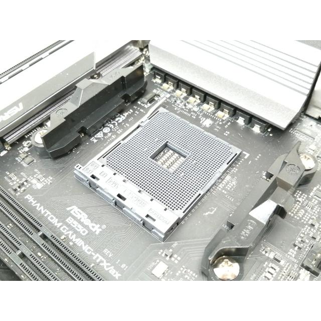 中古】ASRock B550 PHANTOM GAMING-ITX/ax B550/AM4/2.5GbitLAN/Wi-Fi6