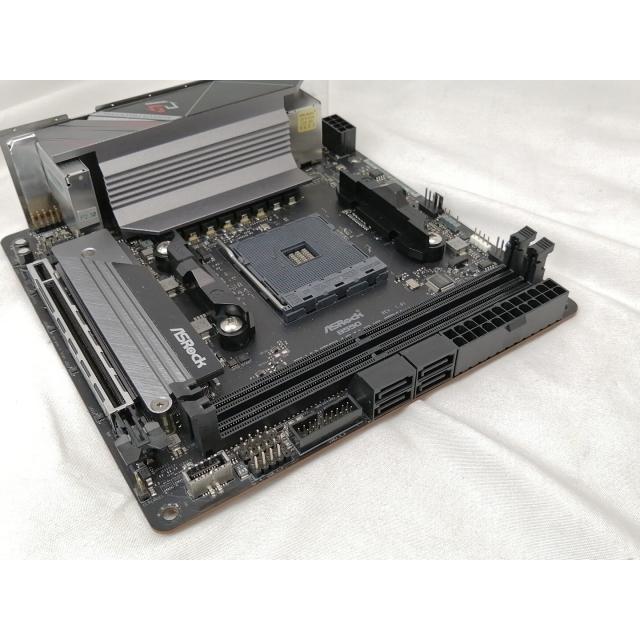 中古】ASRock B550 PHANTOM GAMING-ITX/ax B550/AM4/2.5GbitLAN/Wi-Fi6