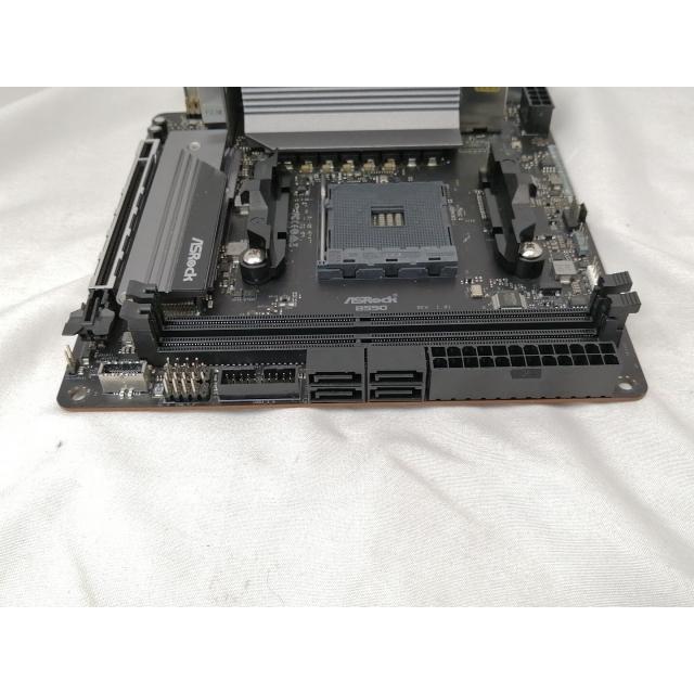 中古】ASRock B550 PHANTOM GAMING-ITX/ax B550/AM4/2.5GbitLAN/Wi-Fi6