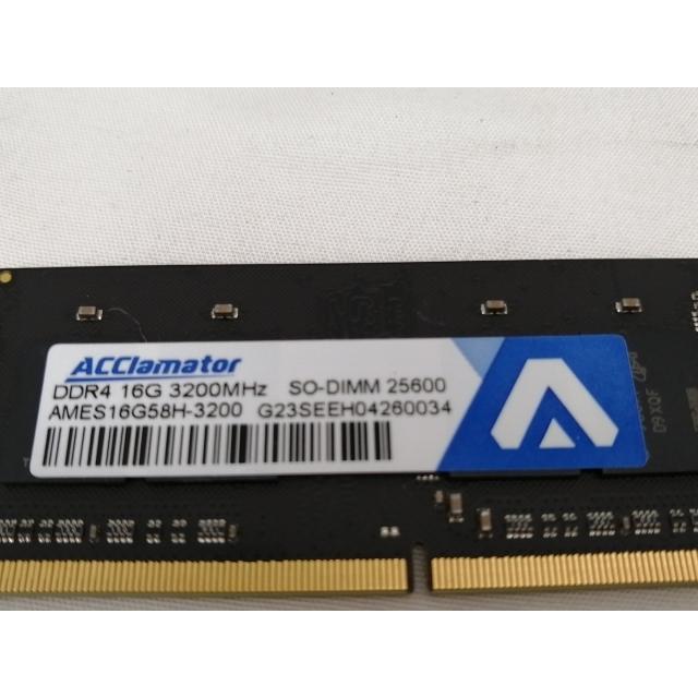 中古】260PIN 16GB DDR4-3200(PC4-25600) SODIMM 【ノートPC用】【戸塚