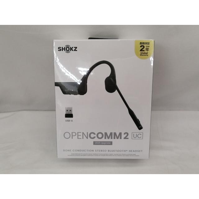 未使用】Shokz OPENCOMM2 UC 2025Upgrade版 SKZ-EP-000040【戸塚】保証