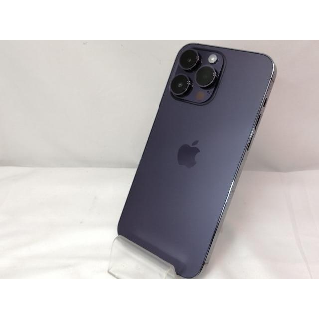 中古】Apple 国内版 【SIMフリー】 iPhone 14 Pro Max 128GB ディープ 