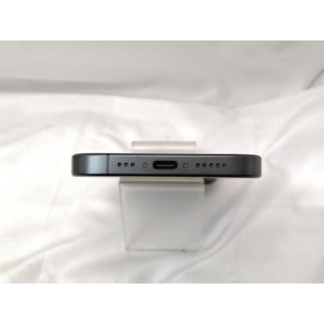 【中古】Apple 国内版 【SIMフリー】 iPhone 15 Pro 128GB ブラックチタニウム MTU73J/A【戸塚】保証期間１ヶ月【ランクA】の画像