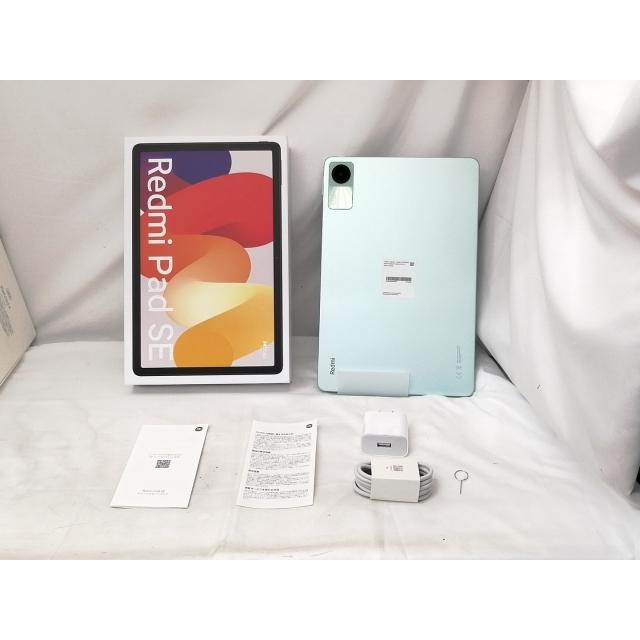 中古】Xiaomi 国内版 【Wi-Fi】 Redmi Pad SE 4GB 128GB ミント