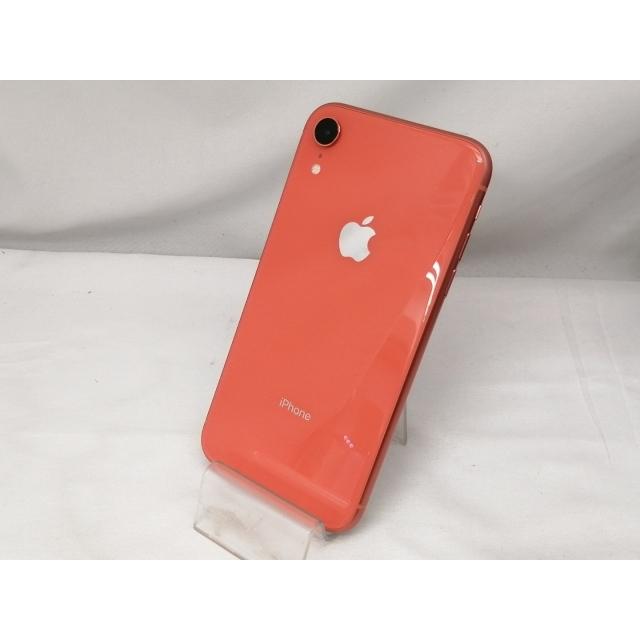 中古】Apple iPhone XR 128GB コーラル （国内版SIMロックフリー