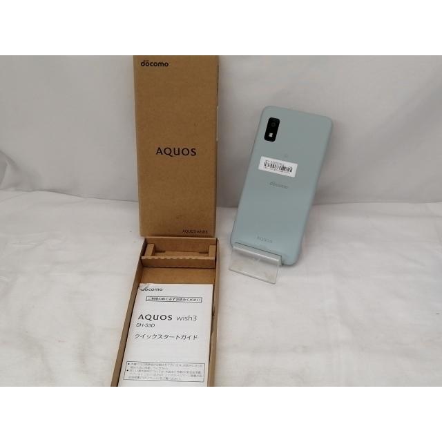 SHARP AQUOS wish3 SH-53D グリーン SIMフリー AQUOS wish 新品未使用 SHARP wish3 SH-53D [グリーン/Green/緑
