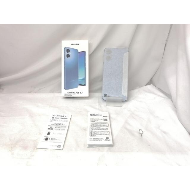 未使用】SAMSUNG UQmobile 【SIMフリー】 Galaxy A25 5G ブルー 4GB