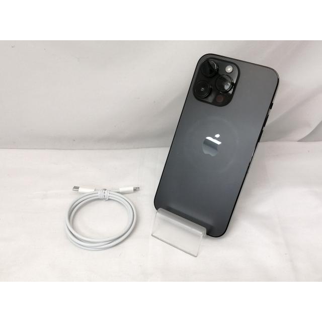 【中古】Apple 国内版 【SIMフリー】 iPhone 14 Pro Max 512GB スペースブラック MQ9F3J/A【戸塚】保証期間１ヶ月【ランクC】の画像