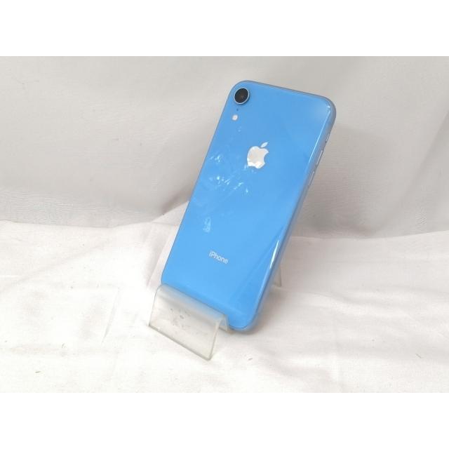 中古】Apple au 【SIMロック解除済み】 iPhone XR 64GB ブルー MT0E2J 