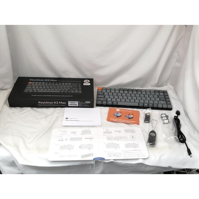 中古】Keychron K3 Max K3M-H1Z-JIS 青軸 日本語配列【戸塚】保証期間