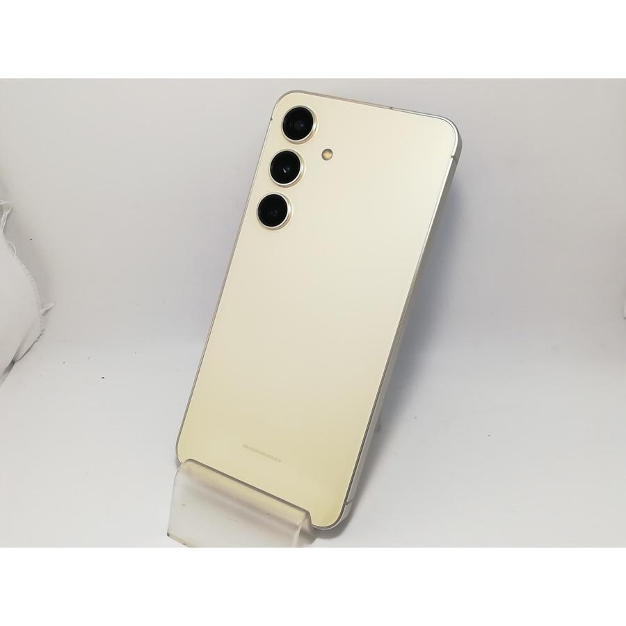 中古】SAMSUNG au 【SIMフリー】 Galaxy S24 アンバーイエロー 8GB