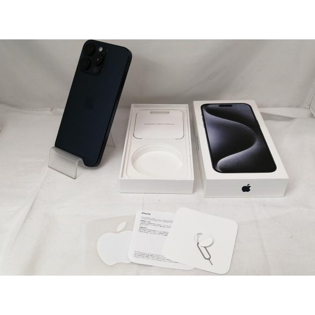 中古】Apple 国内版 【SIMフリー】 iPhone 15 Pro Max 256GB ブルー