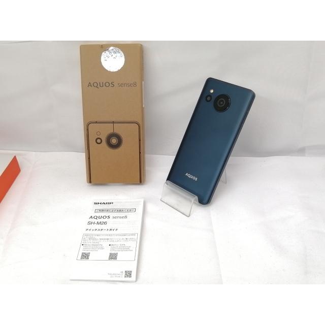 【新品未開封】AQUOS sense8 コバルトブラックSH-M26 楽天版 中古】SHARP 楽天モバイル 【SIMフリー】 AQUOS sense8 コバルト