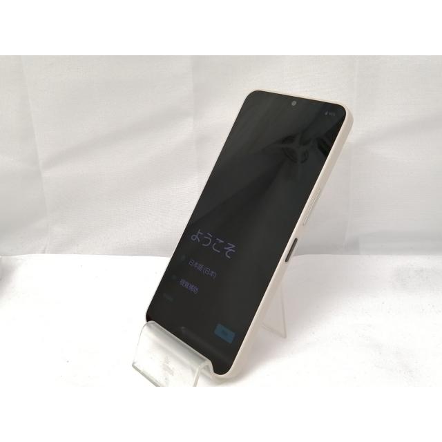中古】SHARP 国内版 【SIMフリー】 AQUOS Wish4 ホワイト 4GB 64GB SH