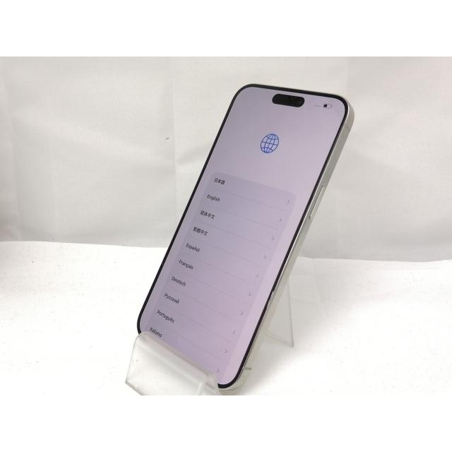 中古】Apple 国内版 【SIMフリー】 iPhone 15 Pro Max 1TB ホワイト