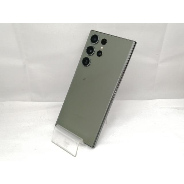 中古】SAMSUNG au 【SIMフリー】 Galaxy S23 Ultra グリーン 12GB