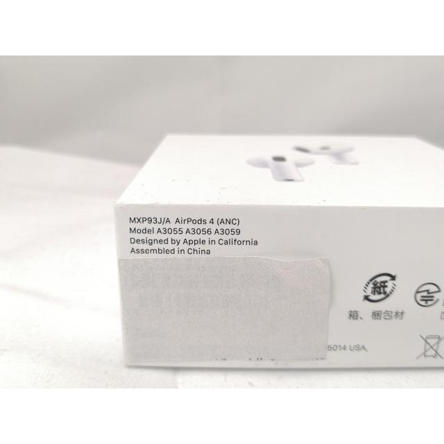 未使用】Apple AirPods 4 アクティブノイズキャンセリング搭載モデル
