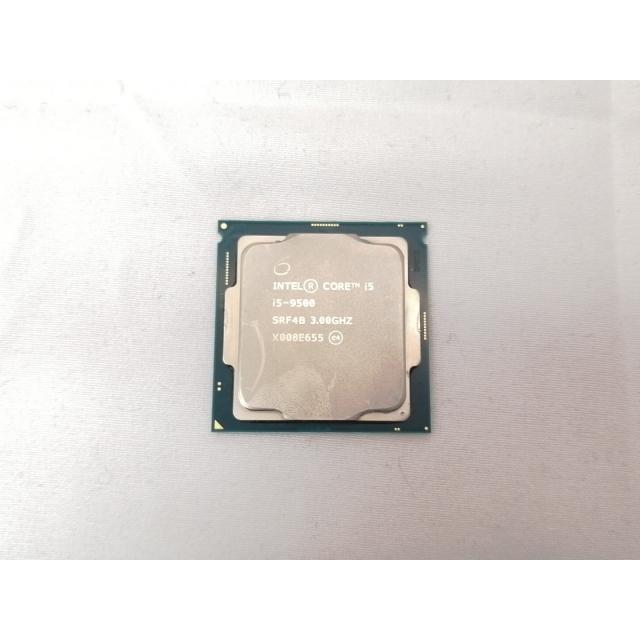 中古】Intel Core i5-9500 (3GHz/TB:4.4GHz/SRF4B/U0) bulk LGA1151/6C