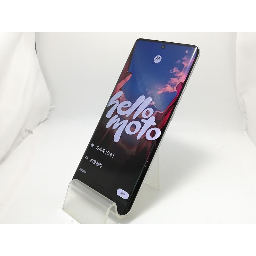 中古】MOTOROLA SoftBank 【SIMフリー】 motorola edge 50s pro バニラ