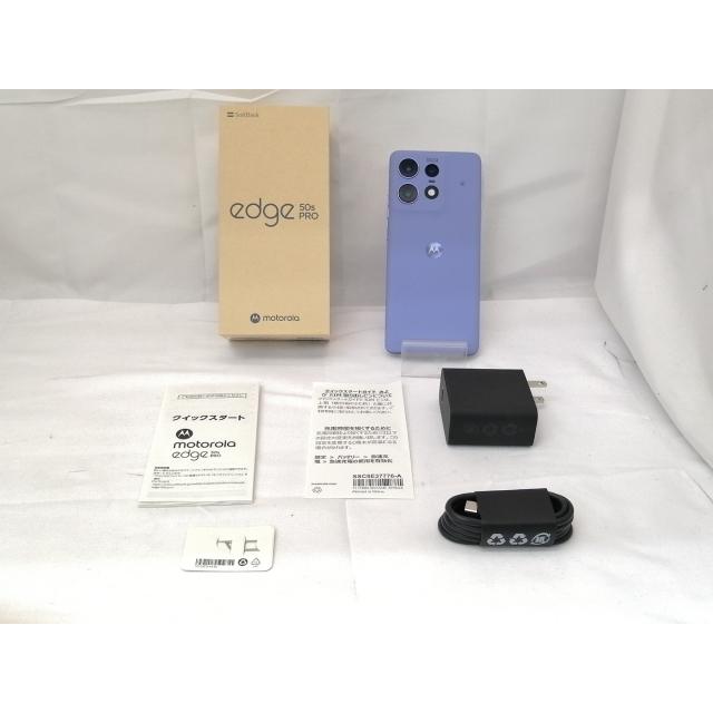 中古】MOTOROLA SoftBank 【SIMフリー】 motorola edge 50s pro