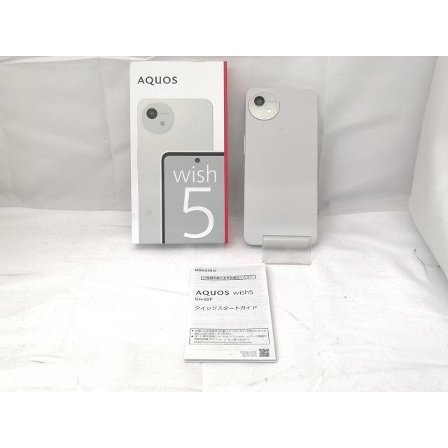 未使用】SHARP docomo 【SIMフリー】 AQUOS wish5 ユキ 4GB 64GB SH