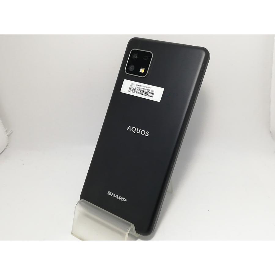 中古】SHARP 楽天モバイル 【SIMフリー】 AQUOS sense4 lite ブラック 
