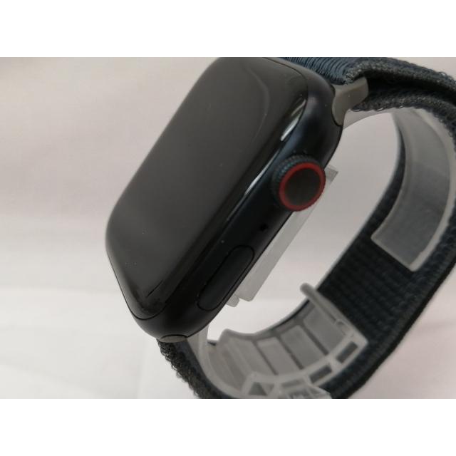 【中古】Apple Apple Watch Series9 45mm Cellular ミッドナイトアルミニウムケース/ミッドナイトスポーツループ MRMF3J/A【戸塚】保証期間１ヶ月【ランクB】の画像