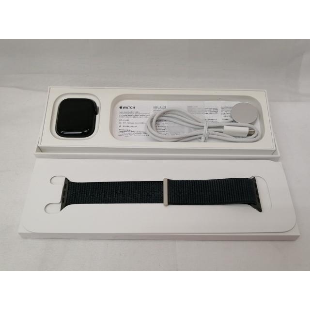 【中古】Apple Apple Watch Series9 45mm Cellular ミッドナイトアルミニウムケース/ミッドナイトスポーツループ MRMF3J/A【戸塚】保証期間１ヶ月【ランクB】の画像