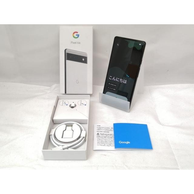 中古】Google 国内版 【SIMフリー】 Pixel 6a チョーク 6GB 128GB
