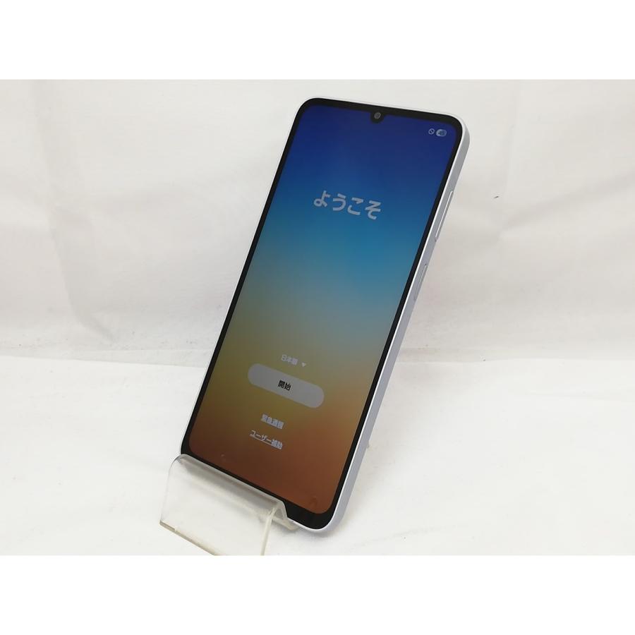 中古】SAMSUNG UQmobile 【SIMフリー】 Galaxy A25 5G ライトブルー 