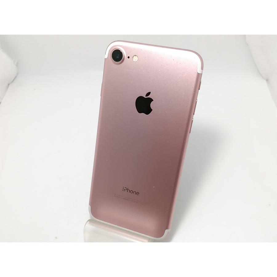 中古】Apple docomo 【SIMロック解除済み】 iPhone 7 32GB ローズ 