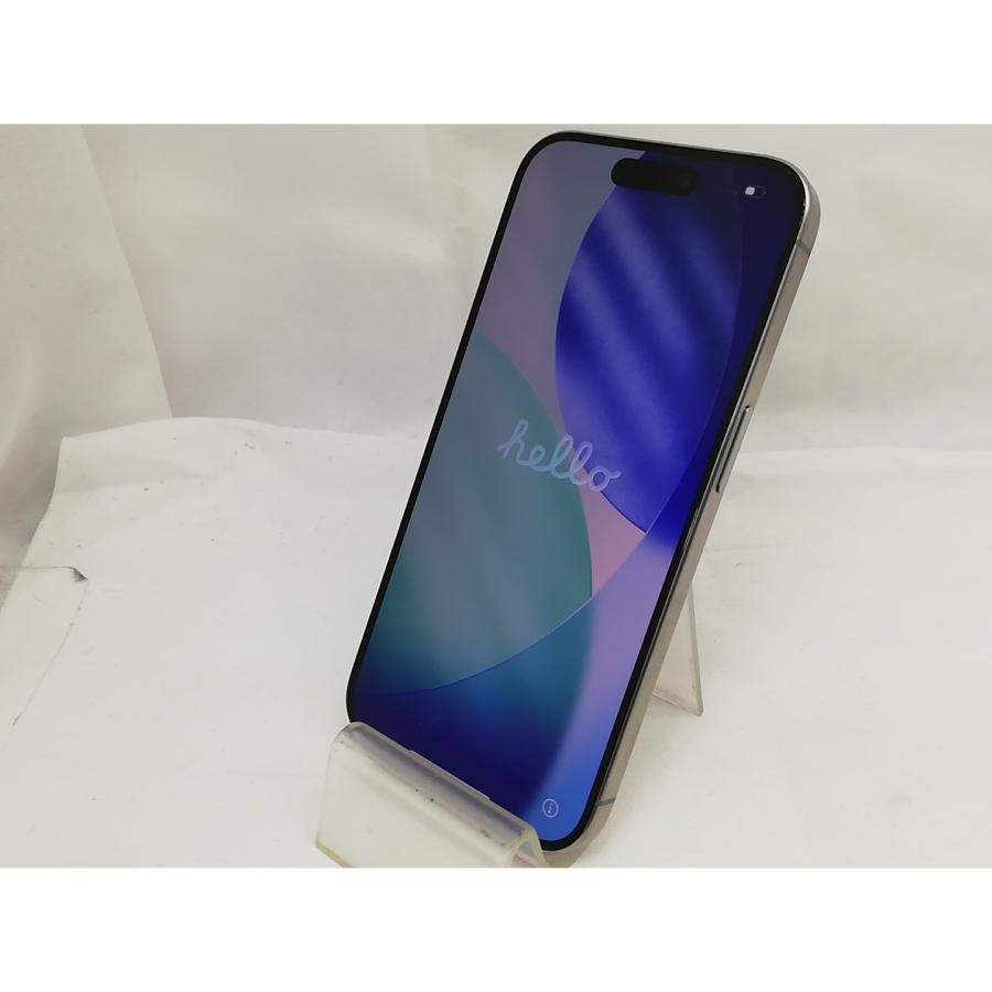 【中古】Apple 国内版 【SIMフリー】 iPhone 15 Pro 256GB ナチュラルチタニウム MTUF3J/A【戸塚】保証期間１ヶ月【ランクA】の画像