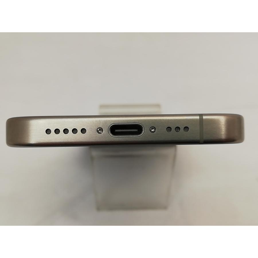 【中古】Apple 国内版 【SIMフリー】 iPhone 15 Pro 256GB ナチュラルチタニウム MTUF3J/A【戸塚】保証期間１ヶ月【ランクA】の画像