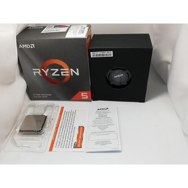 中古】AMD Ryzen 5 3600 (3.6GHz/TC:4.2GHz) BOX AM4/6C/12T/L3 32MB