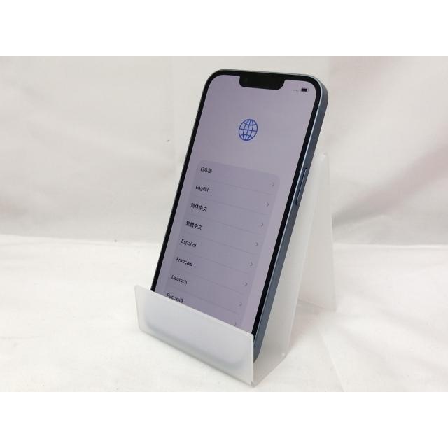 中古】Apple 国内版 【SIMフリー】 iPhone 14 128GB ブルー MPVJ3J/A