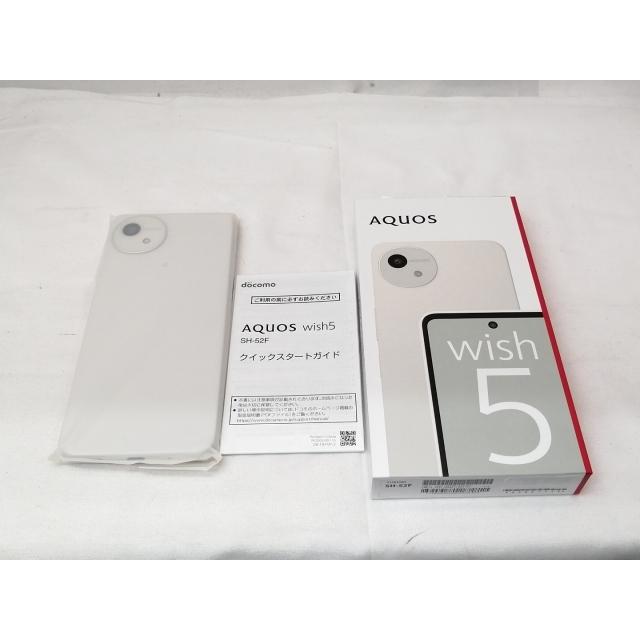 未使用】SHARP docomo 【SIMフリー】 AQUOS wish5 ユキ 4GB 64GB SH