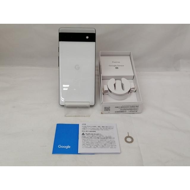 中古】Google 国内版 【SIMフリー】 Pixel 6a チョーク 6GB 128GB