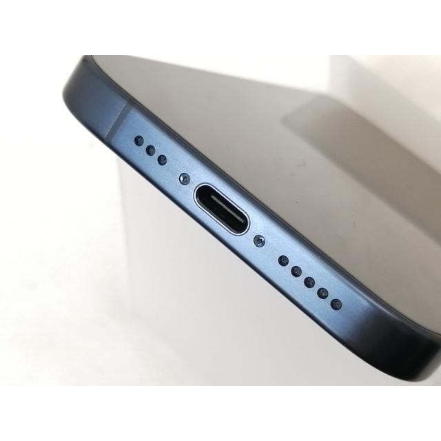 【中古】Apple 国内版 【SIMフリー】 iPhone 15 Pro 128GB ブルーチタニウム MTUA3J/A【戸塚】保証期間１ヶ月【ランクA】の画像