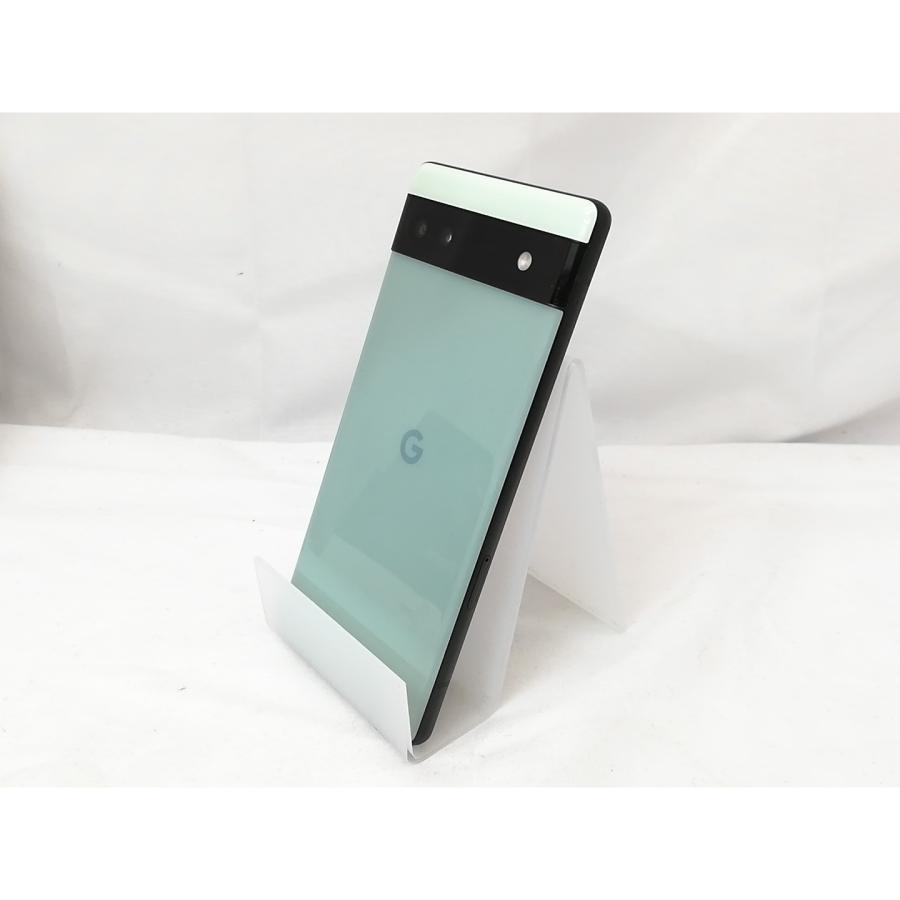 中古】Google au 【SIMフリー】 Pixel 6a セージ 6GB 128GB GB17L