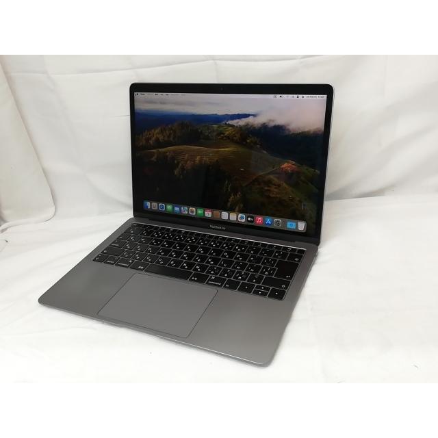 【中古】Apple MacBook Air 13インチ Corei5:1.6GHz 128GB スペースグレイ MRE82J/A (Late 2018)【戸塚】保証期間１ヶ月【ランクC】の画像